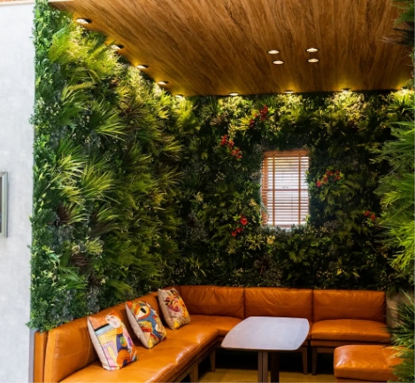 ビスタフォリア®人工壁面緑化パネル