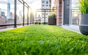 マンションで緑の庭が叶う！テラス・ベランダを人工芝で癒しのスペースに